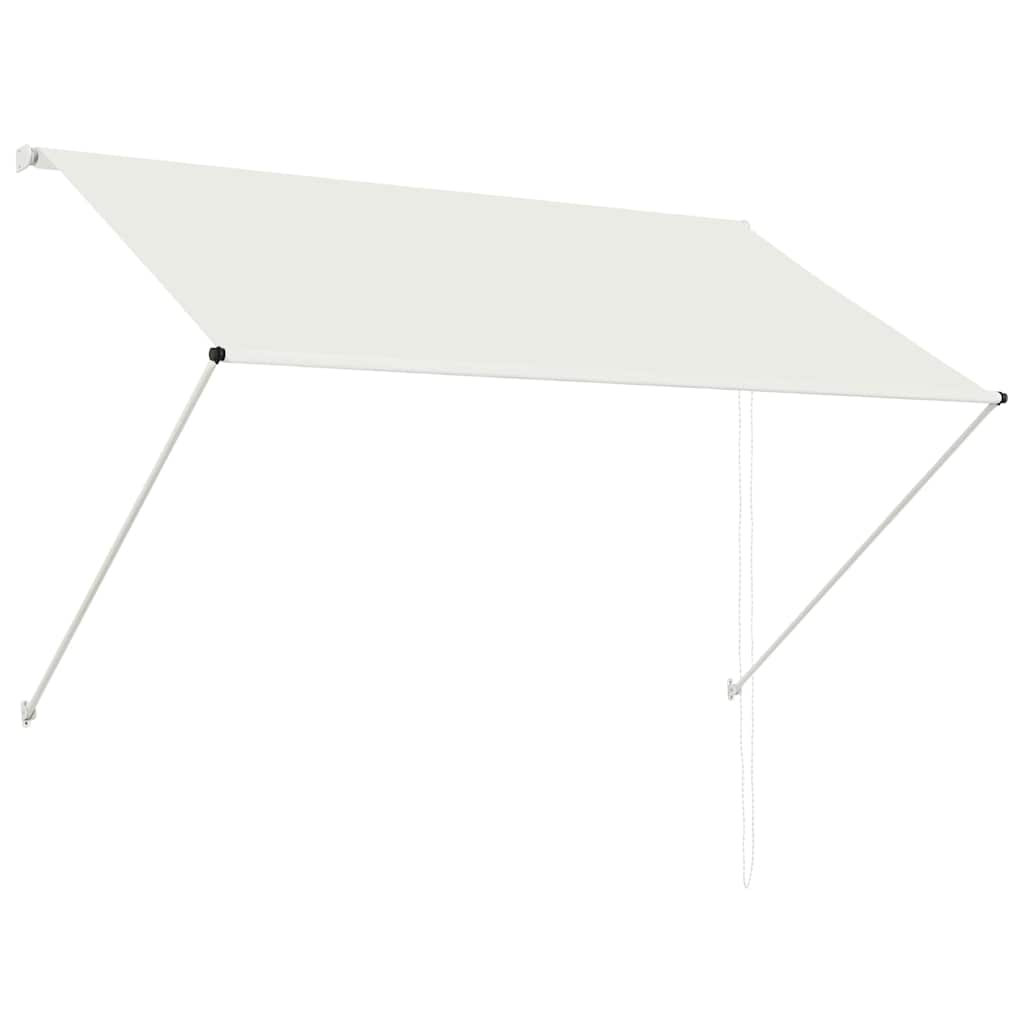 vidaXL Copertină retractabilă, crem, 200 x 150 cm