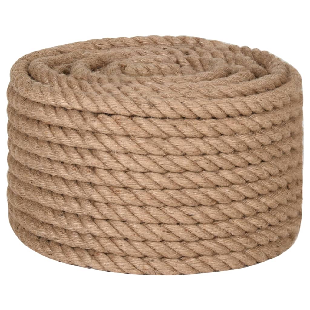 vidaXL Frânghie 20 mm, 100 m, 100% iută vidaXL Frânghie 20 mm, 100 m, 100% iută