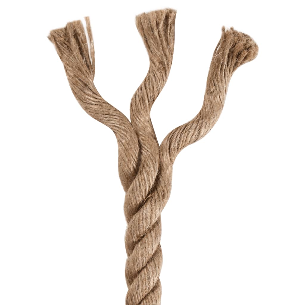vidaXL Frânghie 20 mm, 100 m, 100% iută vidaXL Frânghie 20 mm, 100 m, 100% iută