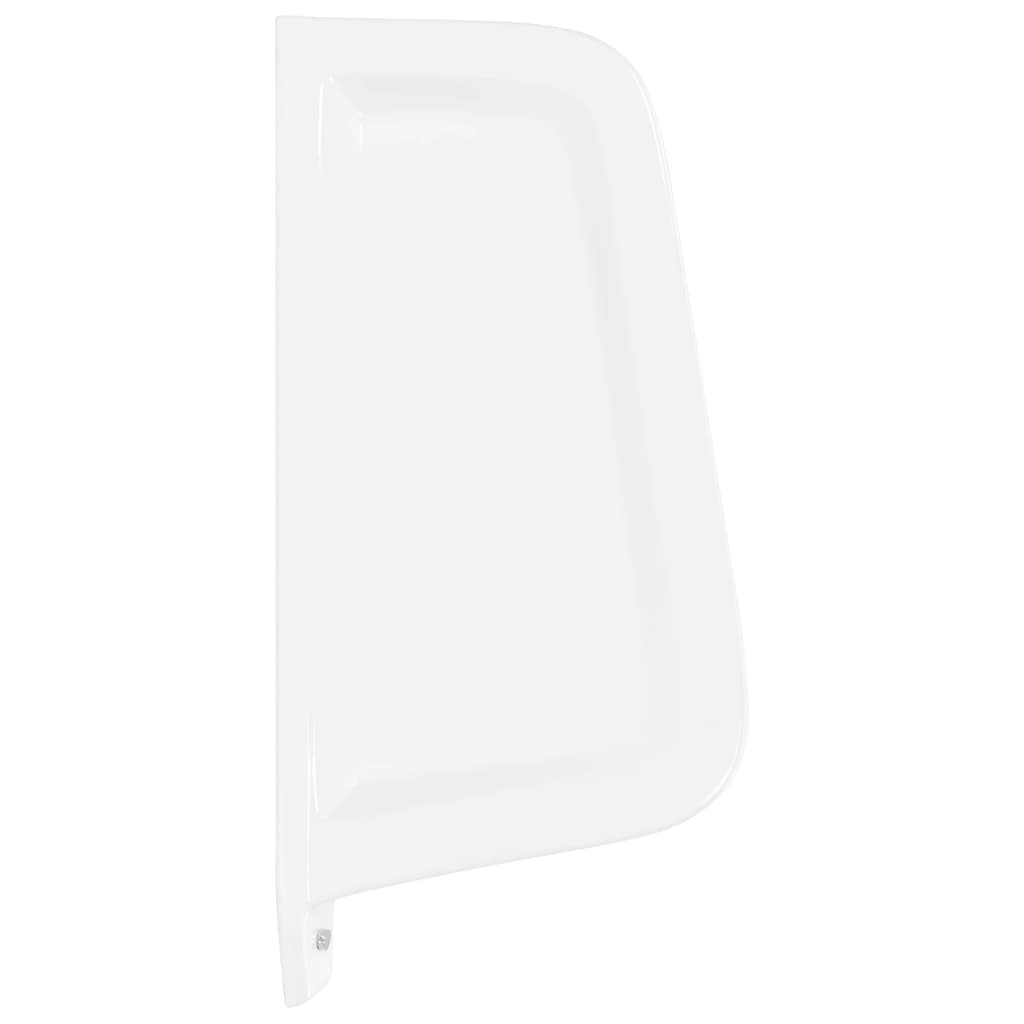 vidaXL Paravan protecție pisoar cu montaj în perete alb ceramică vidaXL Paravan protecție pisoar cu montaj în perete alb ceramică
