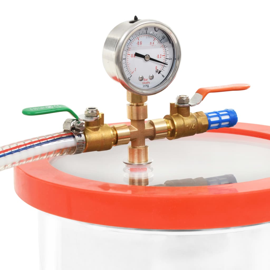 vidaXL Cameră de vid din oțel inoxidabil, 11,42 L vidaXL Cameră de vid din oțel inoxidabil, 11,42 L
