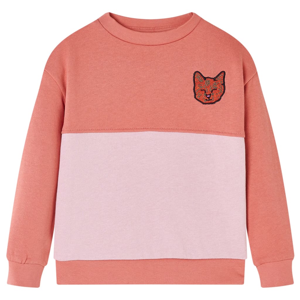 Hanorac pentru copii, color block, roz, 128 Hanorac pentru copii, color block, roz, 128