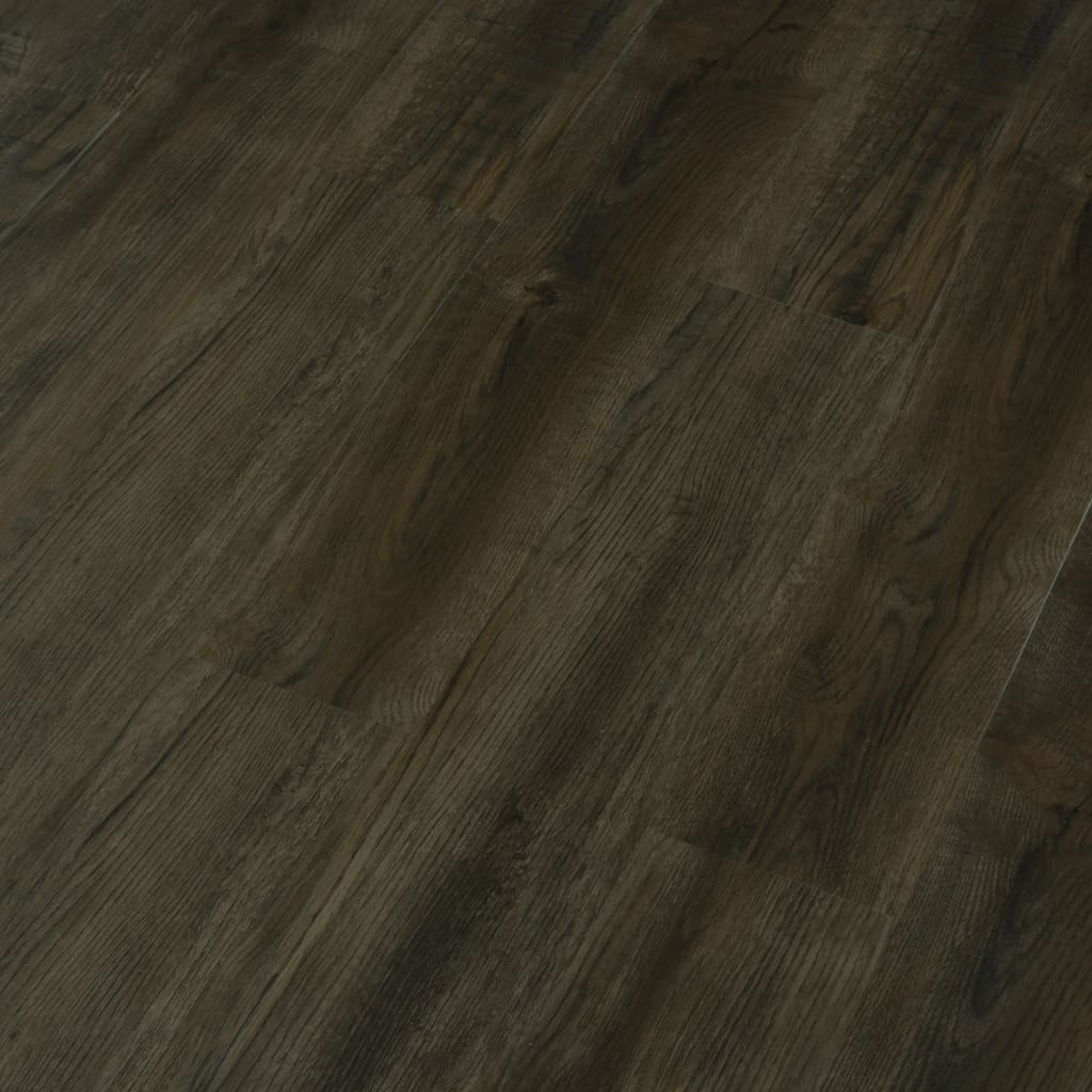 vidaXL Plăci autoadezive pardoseală maro închis PVC 4,46 m² 3 mm vidaXL Plăci autoadezive pardoseală maro închis PVC 4,46 m² 3 mm
