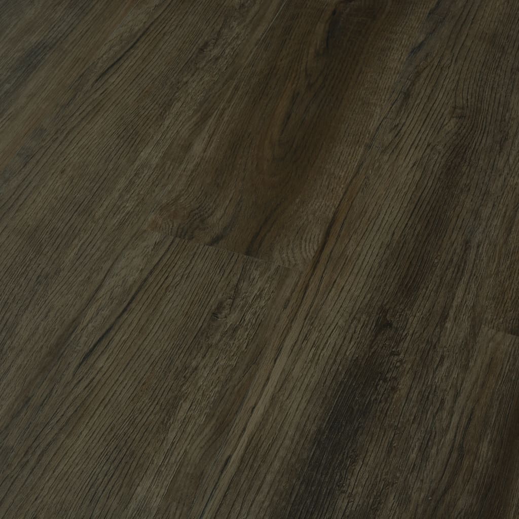 vidaXL Plăci autoadezive pardoseală maro închis PVC 4,46 m² 3 mm vidaXL Plăci autoadezive pardoseală maro închis PVC 4,46 m² 3 mm