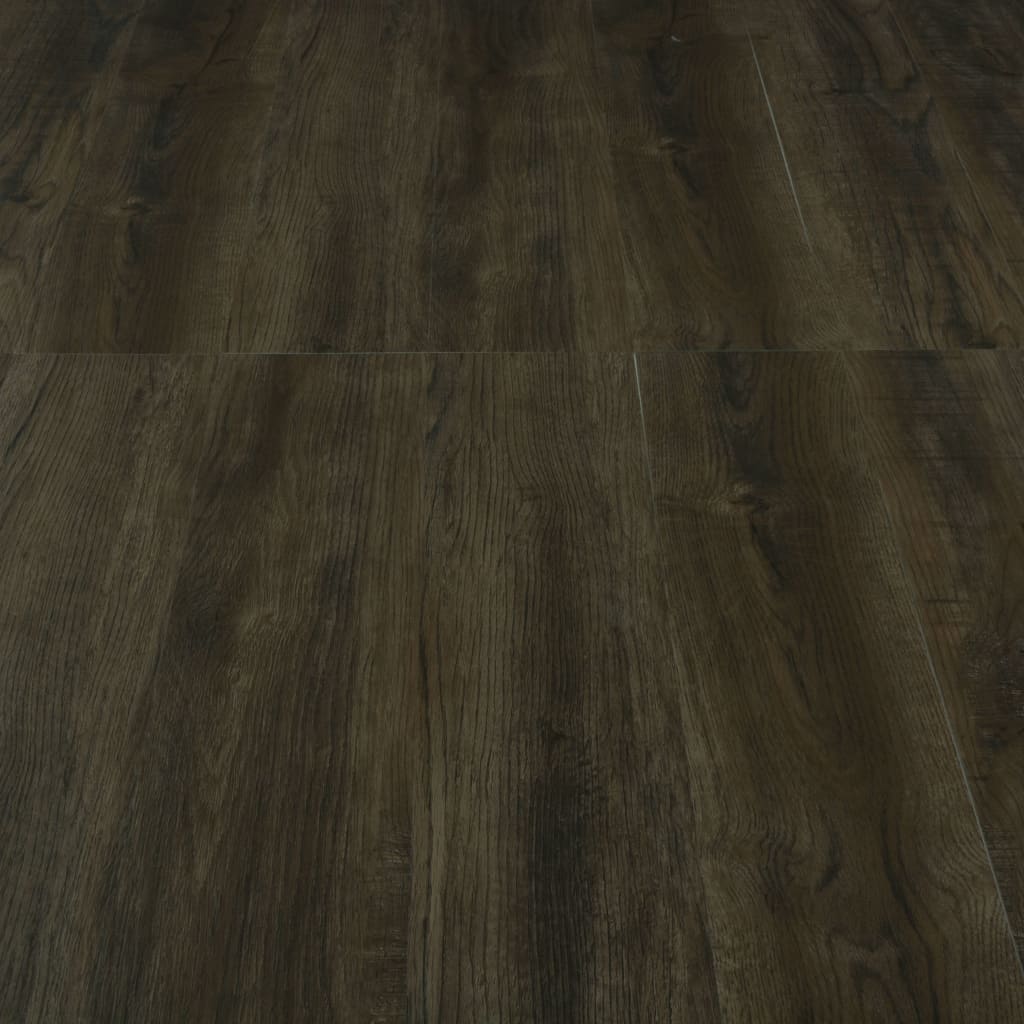 vidaXL Plăci autoadezive pardoseală maro închis PVC 4,46 m² 3 mm vidaXL Plăci autoadezive pardoseală maro închis PVC 4,46 m² 3 mm