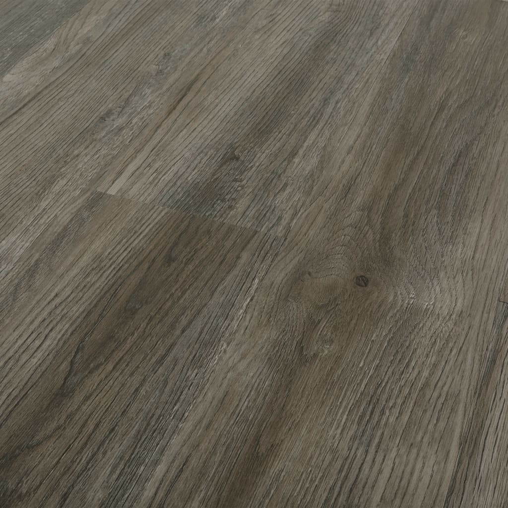 vidaXL Plăci autoadezive pardoseală gri & maro PVC 4,46 m² 3 mm