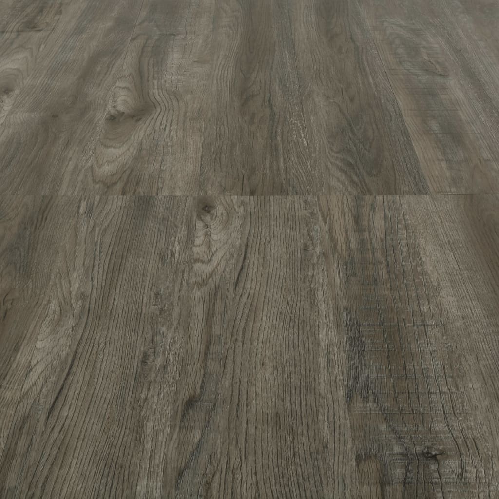 vidaXL Plăci autoadezive pardoseală gri & maro PVC 4,46 m² 3 mm