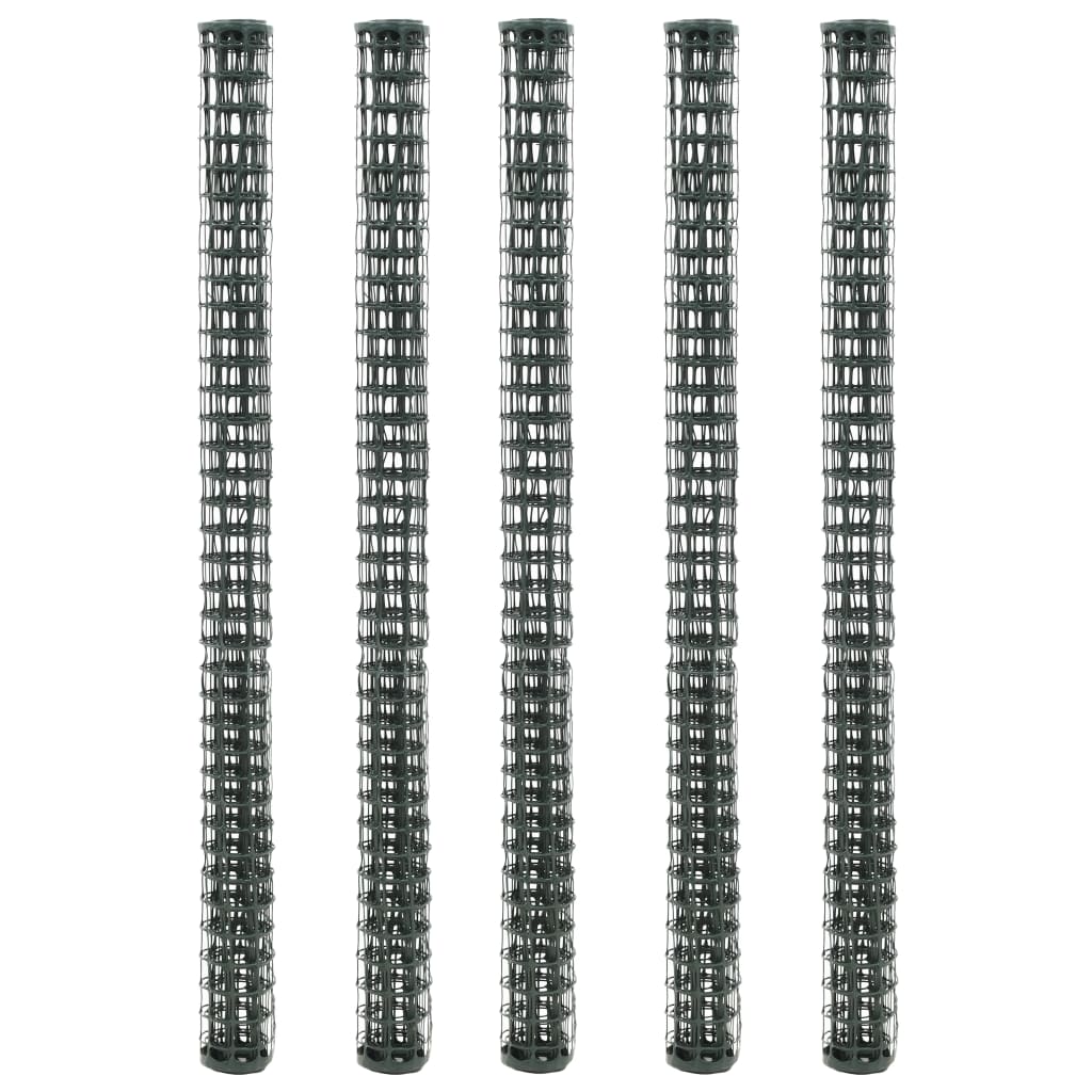 vidaXL Plase gard de grădină, 5 buc., verde, 1x1,2 m, HDPE vidaXL Plase gard de grădină, 5 buc., verde, 1x1,2 m, HDPE