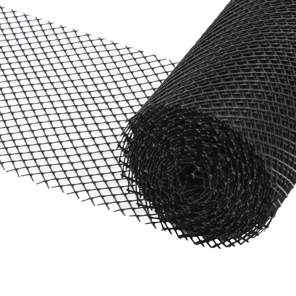 vidaXL Plasă de jgheab cu cleme, 4 buc., 1,08 ㎡, HDPE vidaXL Plasă de jgheab cu cleme, 4 buc., 1,08 ㎡, HDPE