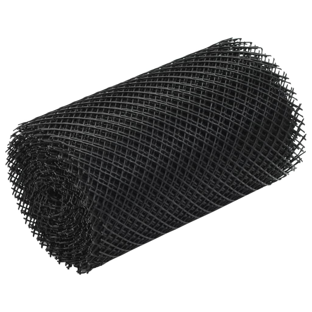 vidaXL Plasă de jgheab cu cleme, 4 buc., 1,08 ㎡, HDPE vidaXL Plasă de jgheab cu cleme, 4 buc., 1,08 ㎡, HDPE