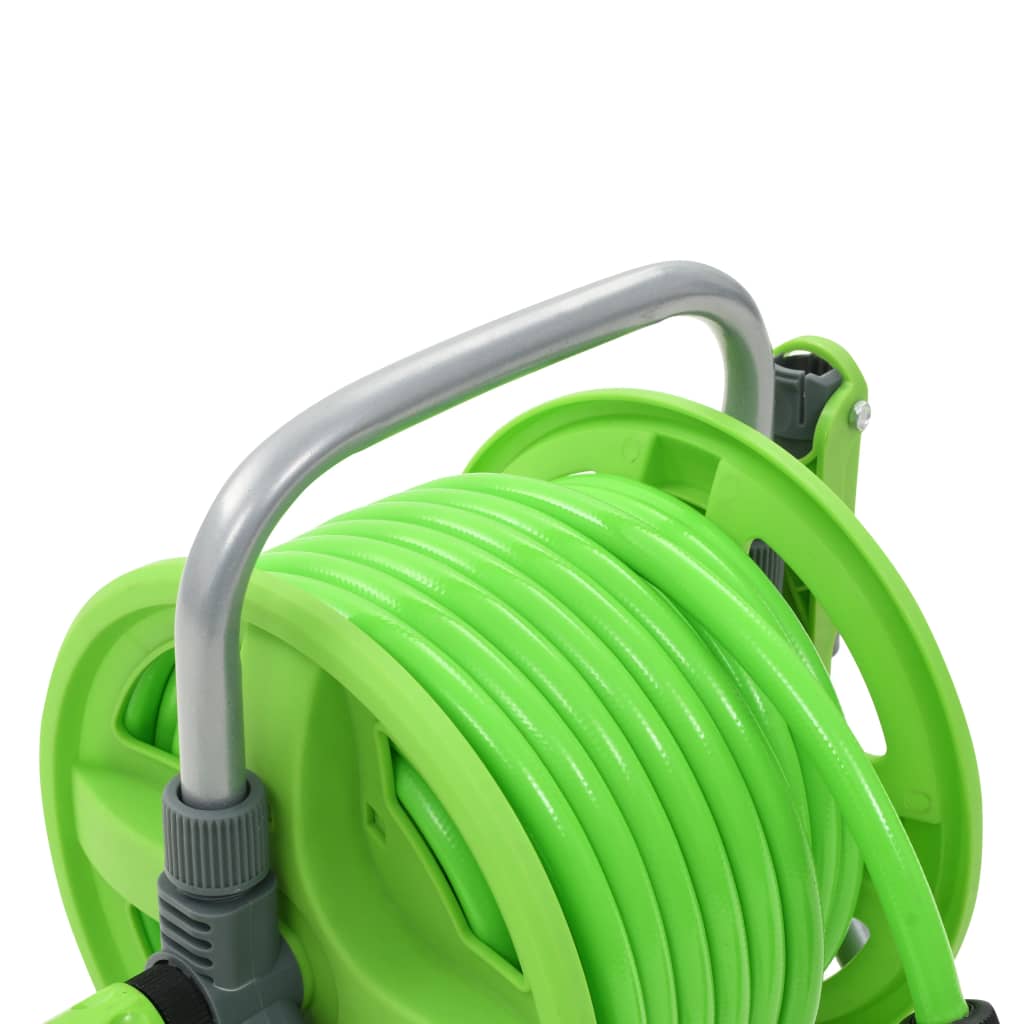 vidaXL Tambur furtun de apă, 20 + 2 m vidaXL Tambur furtun de apă, 20 + 2 m