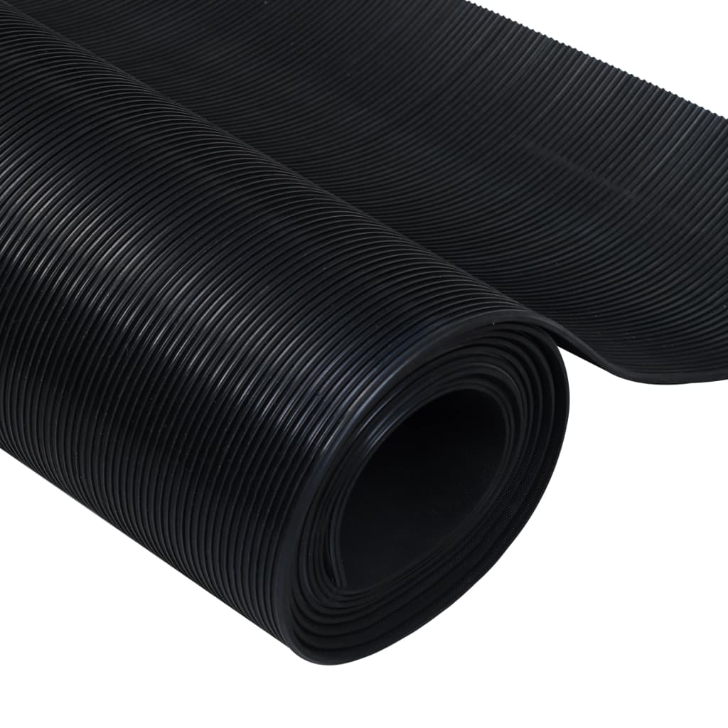 vidaXL Covor anti-alunecare, 1,5x4 m, cauciuc, cu striații fine, 3 mm vidaXL Covor anti-alunecare, 1,5x4 m, cauciuc, cu striații fine, 3 mm