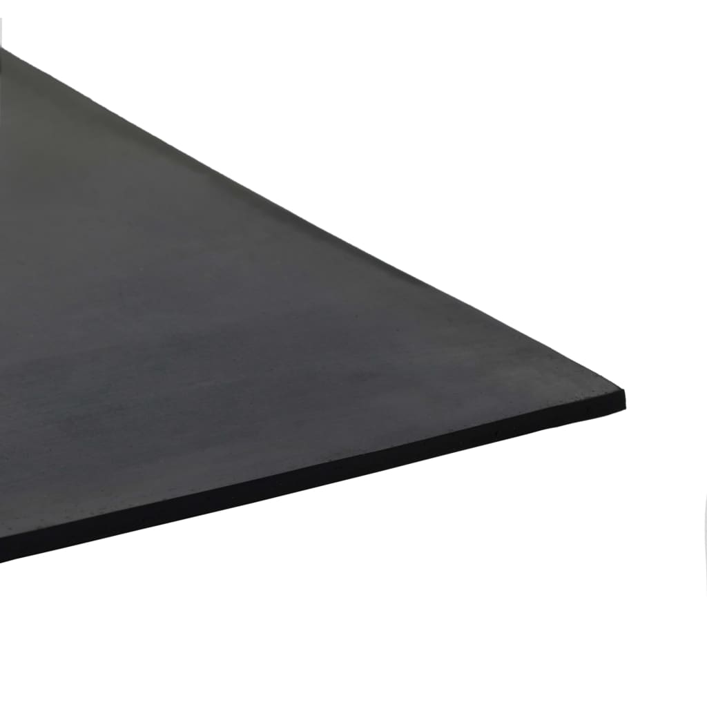 vidaXL Covor de cauciuc anti-alunecare, 1,2 x 2 m, 4 mm, neted vidaXL Covor de cauciuc anti-alunecare, 1,2 x 2 m, 4 mm, neted