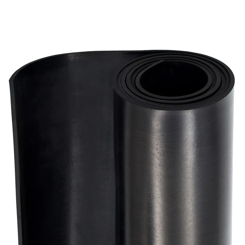 vidaXL Covor de cauciuc anti-alunecare, 1,2 x 2 m, 4 mm, neted vidaXL Covor de cauciuc anti-alunecare, 1,2 x 2 m, 4 mm, neted