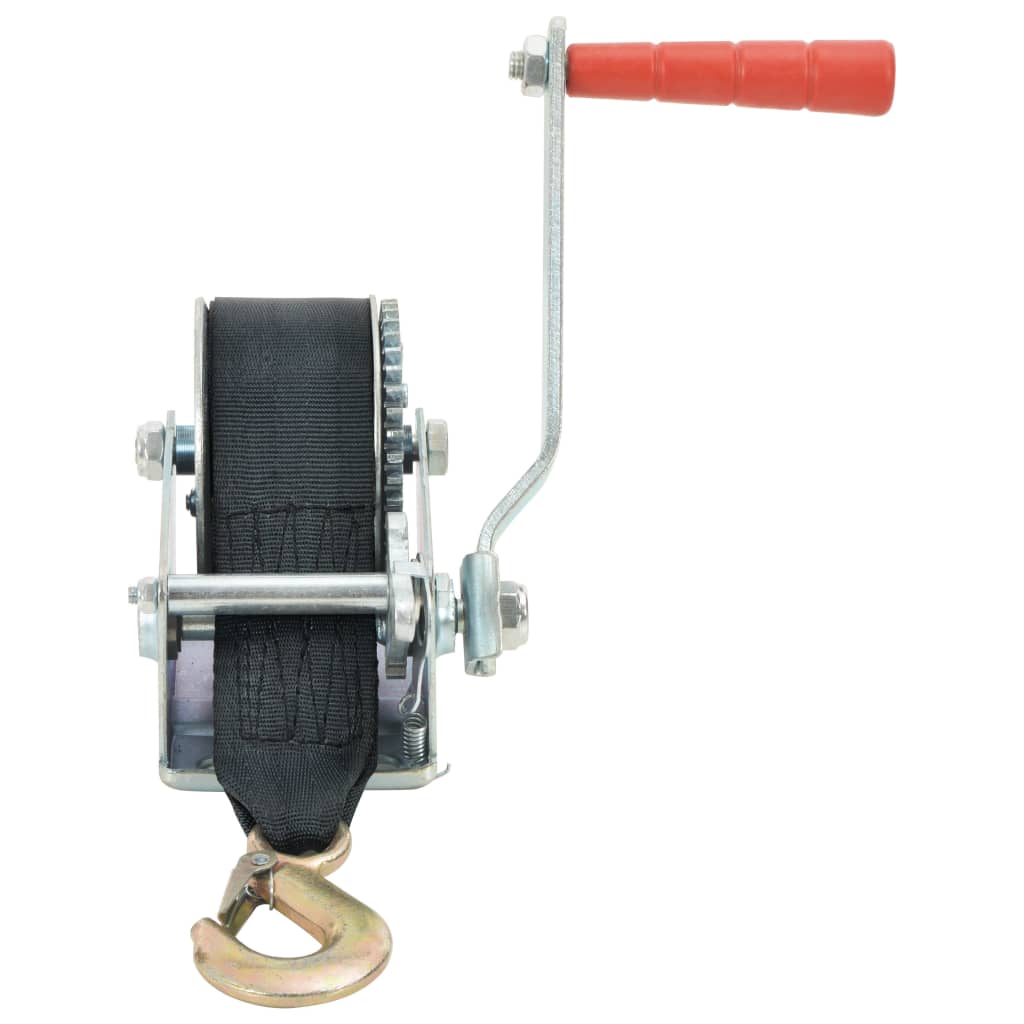 vidaXL Troliu manual cu bandă, 360 kg vidaXL Troliu manual cu bandă, 360 kg
