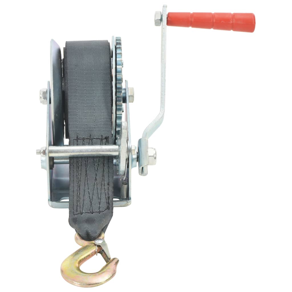 vidaXL Troliu manual cu bandă, 540 kg vidaXL Troliu manual cu bandă, 540 kg