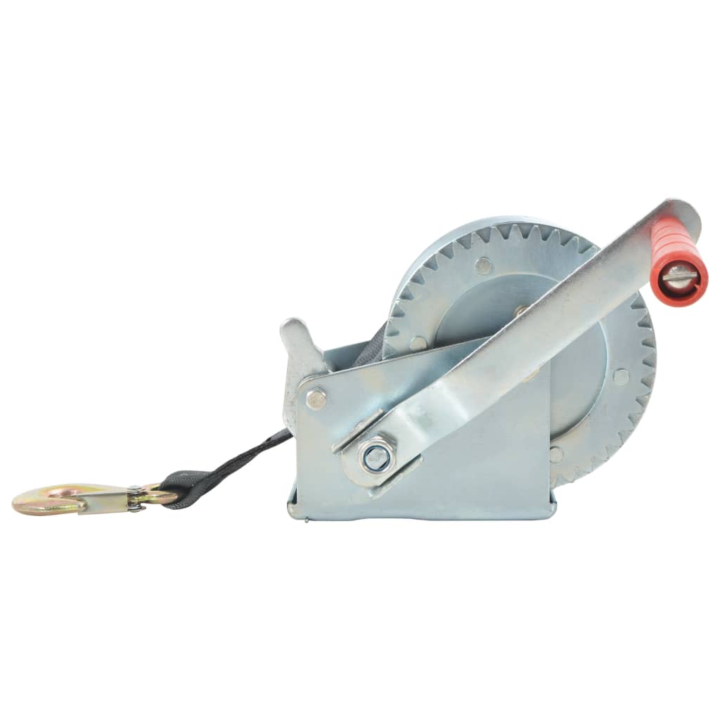 vidaXL Troliu manual cu bandă, 540 kg vidaXL Troliu manual cu bandă, 540 kg
