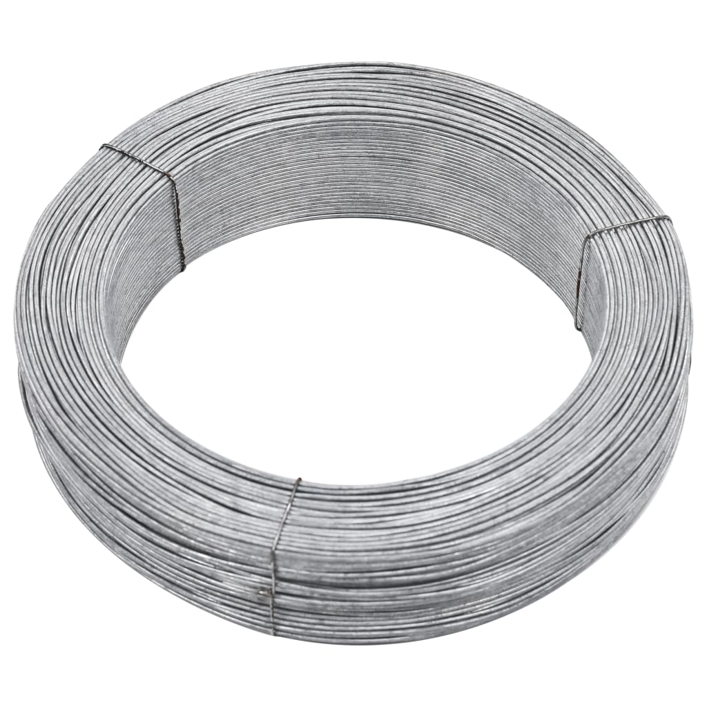 vidaXL Fir de tensionare pentru gard, 250 m, 2 mm, oțel vidaXL Fir de tensionare pentru gard, 250 m, 2 mm, oțel