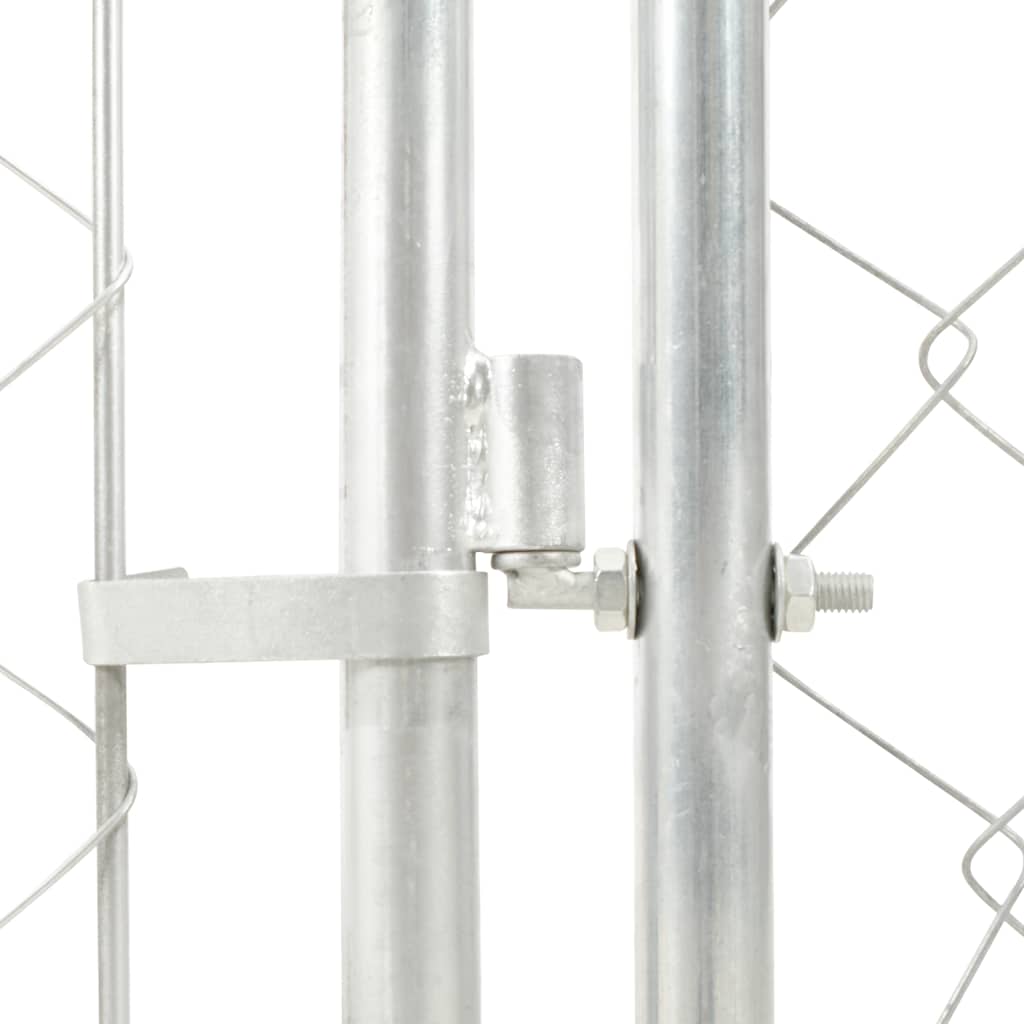 vidaXL Padoc pentru câini de exterior, cu acoperiș, 100 x 100 x 125 cm vidaXL Padoc pentru câini de exterior, cu acoperiș, 100 x 100 x 125 cm