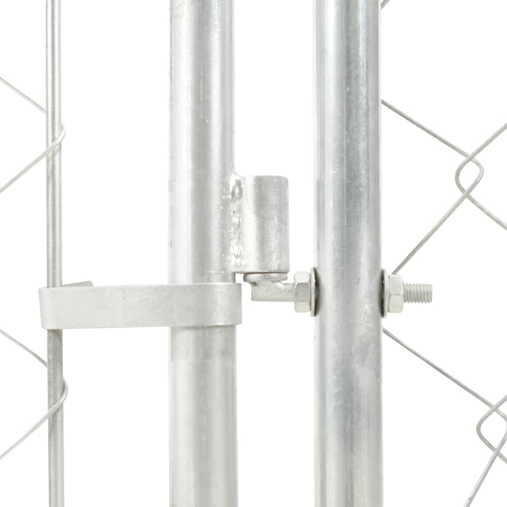 vidaXL Padoc pentru câini de exterior cu acoperiș, 200 x 100 x 125 cm vidaXL Padoc pentru câini de exterior cu acoperiș, 200 x 100 x 125 cm