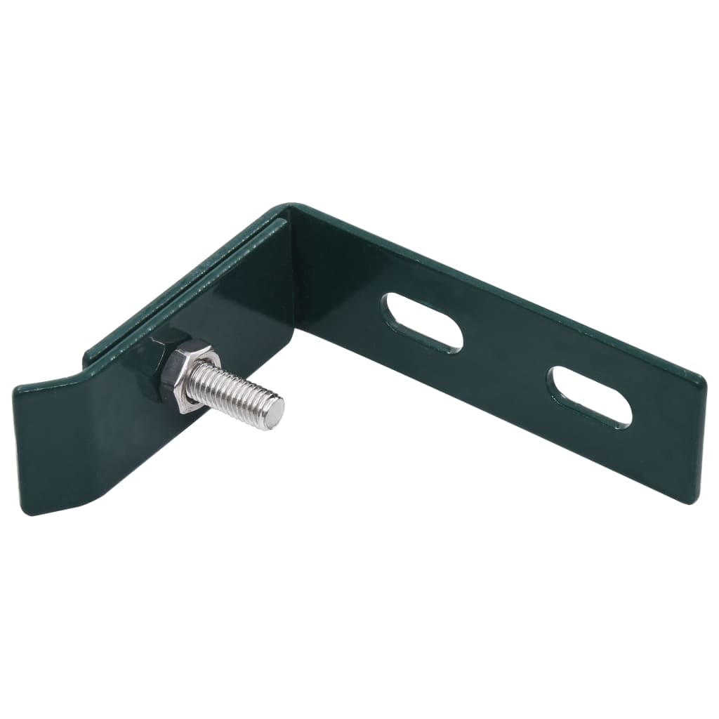 vidaXL Conector de colț de perete, 10 seturi, verde vidaXL Conector de colț de perete, 10 seturi, verde