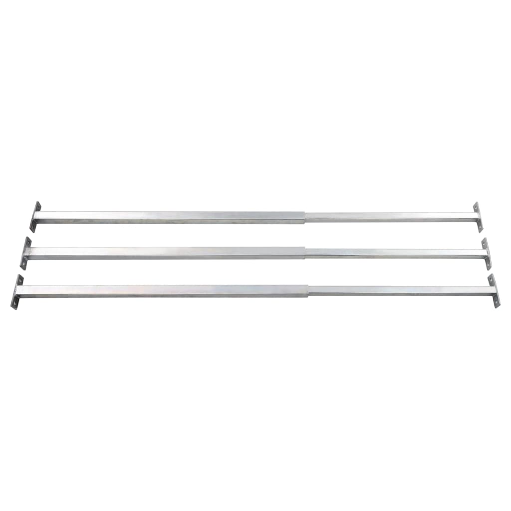 vidaXL Bare de siguranță fereastră reglabile, 3 buc., 710-1200 mm vidaXL Bare de siguranță fereastră reglabile, 3 buc., 710-1200 mm