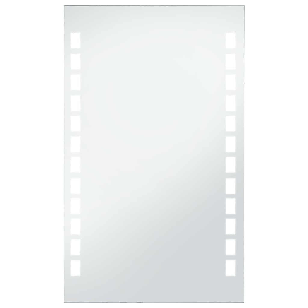 vidaXL Oglindă cu LED de perete de baie, 60 x 100 cm vidaXL Oglindă cu LED de perete de baie, 60 x 100 cm