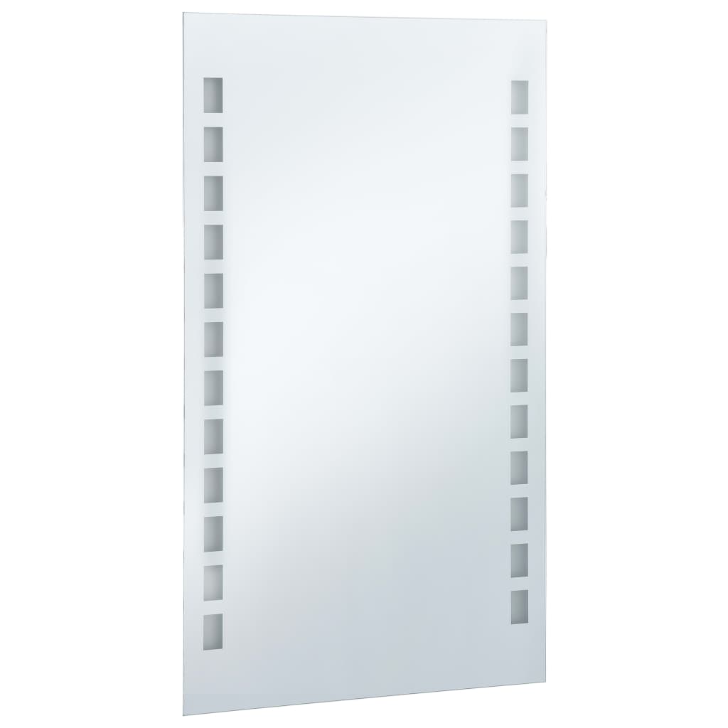 vidaXL Oglindă cu LED de perete de baie, 60 x 100 cm vidaXL Oglindă cu LED de perete de baie, 60 x 100 cm
