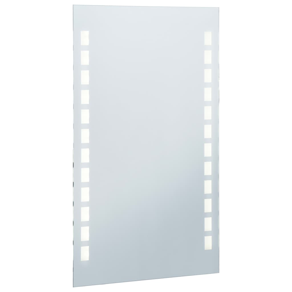 vidaXL Oglindă cu LED de perete de baie, 60 x 100 cm vidaXL Oglindă cu LED de perete de baie, 60 x 100 cm