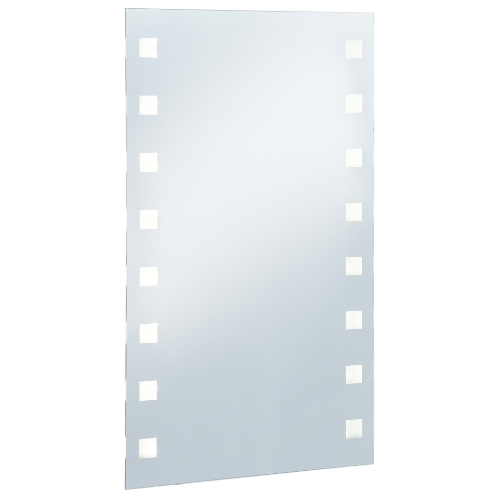 vidaXL Oglindă cu LED de perete de baie, 60 x 100 cm vidaXL Oglindă cu LED de perete de baie, 60 x 100 cm