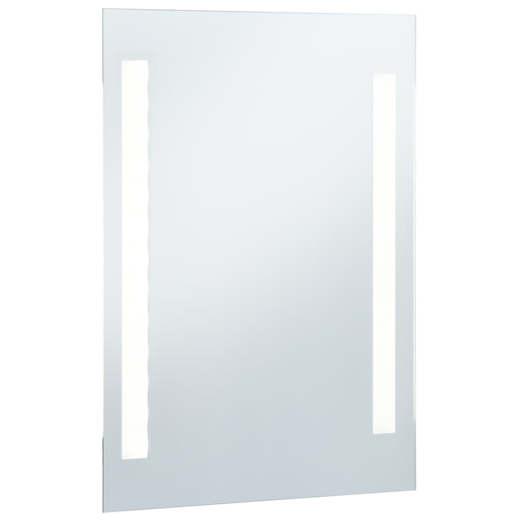 vidaXL Oglindă cu LED de perete de baie, 60 x 100 cm