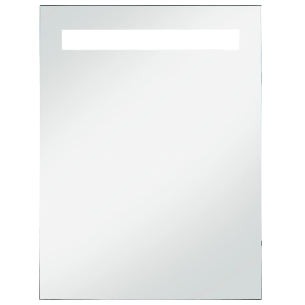 vidaXL Oglindă cu LED de perete de baie, 60 x 80 cm vidaXL Oglindă cu LED de perete de baie, 60 x 80 cm