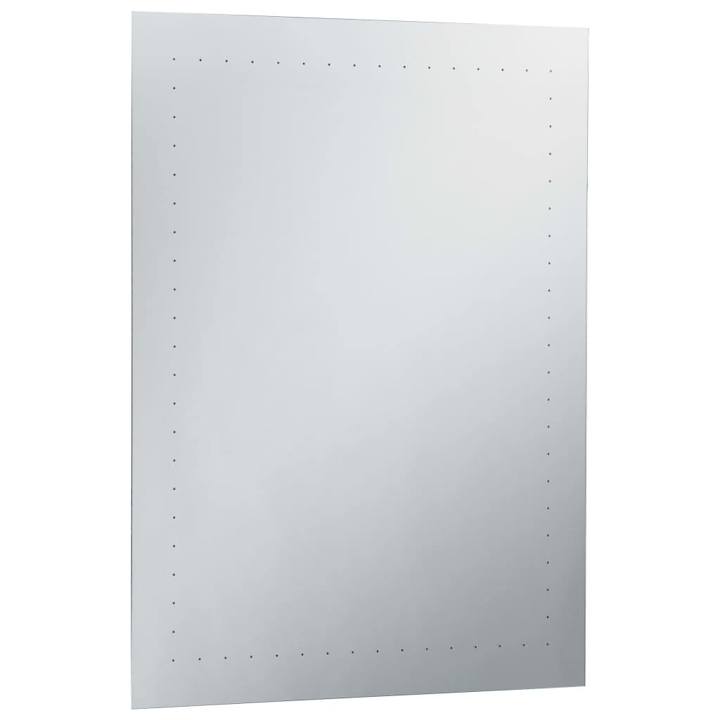 vidaXL Oglindă cu LED de perete de baie, 60 x 80 cm vidaXL Oglindă cu LED de perete de baie, 60 x 80 cm