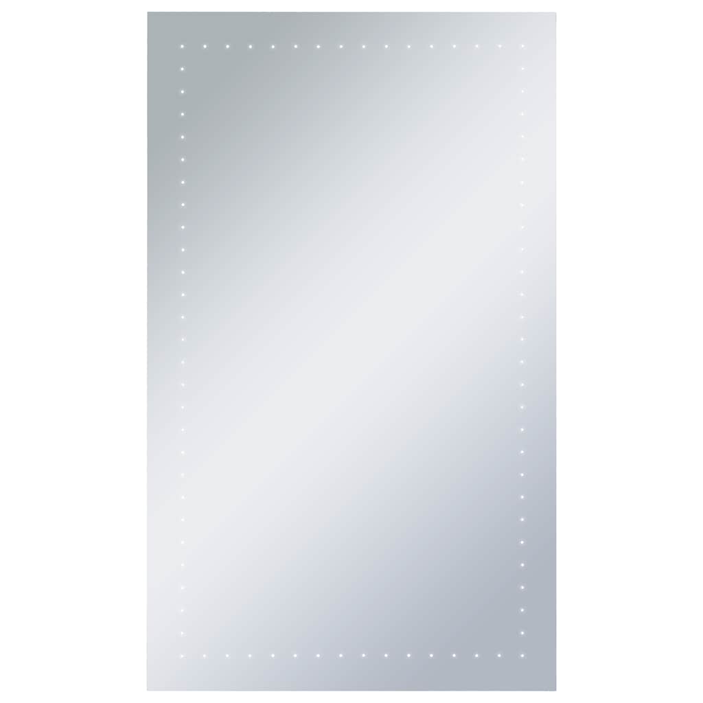 vidaXL Oglindă cu LED de perete de baie, 60 x 100 cm vidaXL Oglindă cu LED de perete de baie, 60 x 100 cm