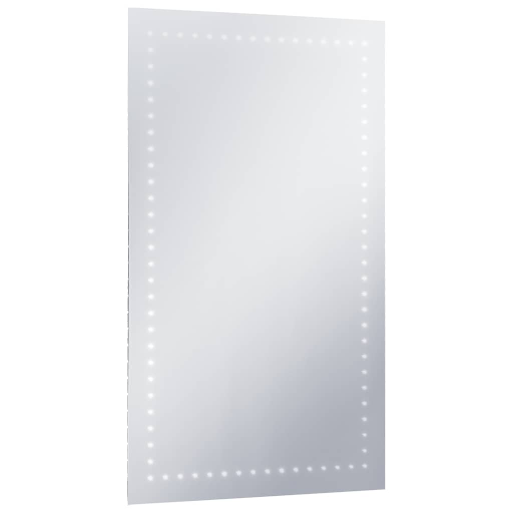 vidaXL Oglindă cu LED de perete de baie, 60 x 100 cm vidaXL Oglindă cu LED de perete de baie, 60 x 100 cm