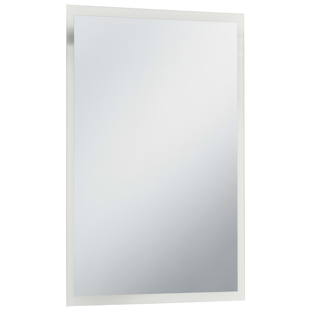 vidaXL Oglindă cu LED de perete de baie, 60 x 80 cm vidaXL Oglindă cu LED de perete de baie, 60 x 80 cm