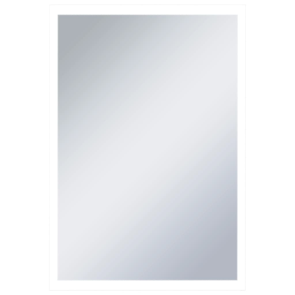 vidaXL Oglindă cu LED de perete de baie, 60 x 100 cm vidaXL Oglindă cu LED de perete de baie, 60 x 100 cm