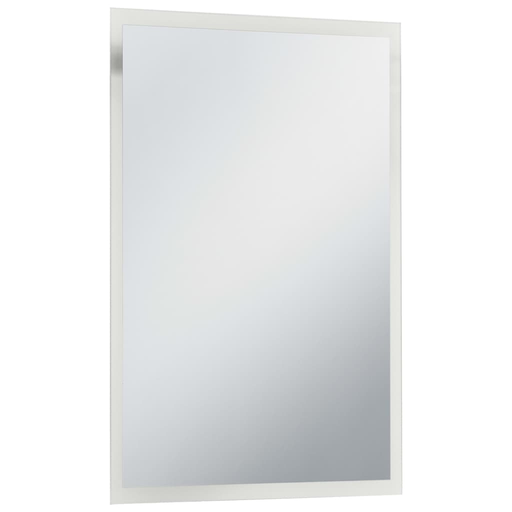 vidaXL Oglindă cu LED de perete de baie, 60 x 100 cm vidaXL Oglindă cu LED de perete de baie, 60 x 100 cm