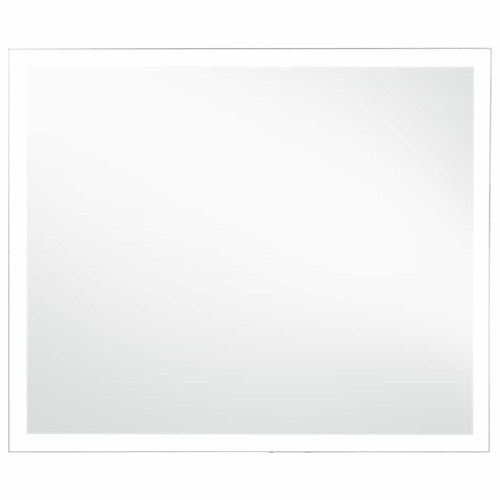 vidaXL Oglindă cu LED de perete pentru baie, 60 x 50 cm vidaXL Oglindă cu LED de perete pentru baie, 60 x 50 cm