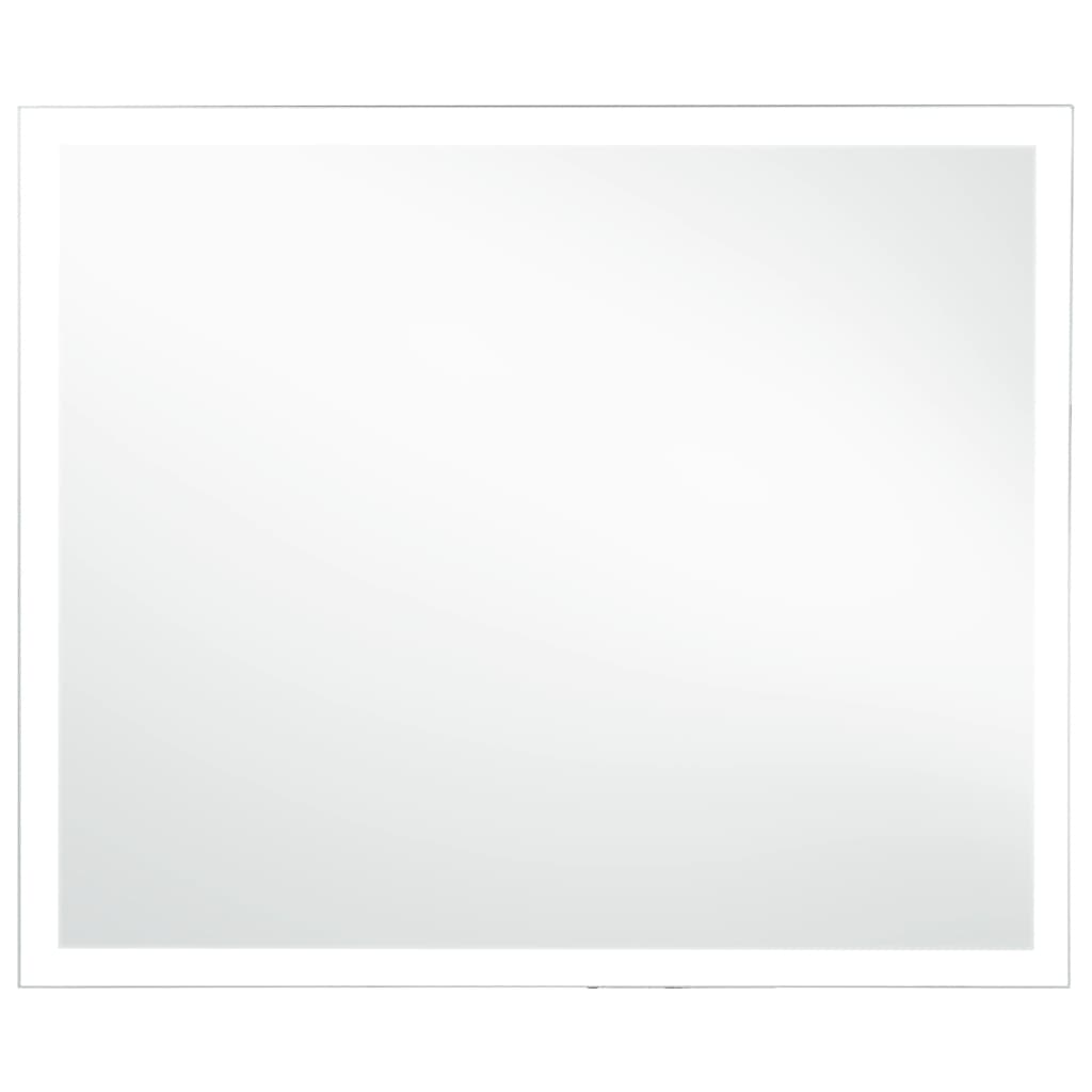 vidaXL Oglindă cu LED de perete pentru baie, 80 x 60 cm vidaXL Oglindă cu LED de perete pentru baie, 80 x 60 cm