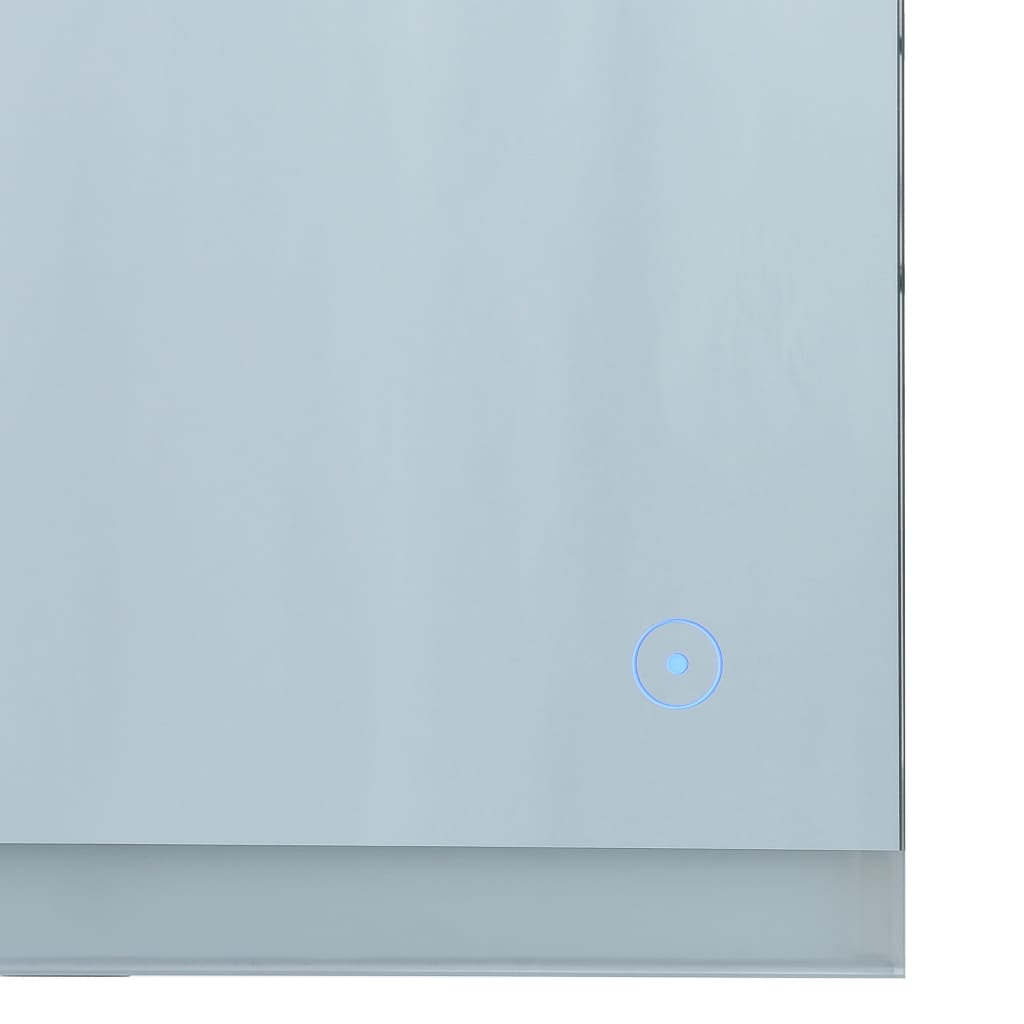 vidaXL Oglindă cu LED de perete de baie, cu senzor tactil, 80 x 60 cm vidaXL Oglindă cu LED de perete de baie, cu senzor tactil, 80 x 60 cm