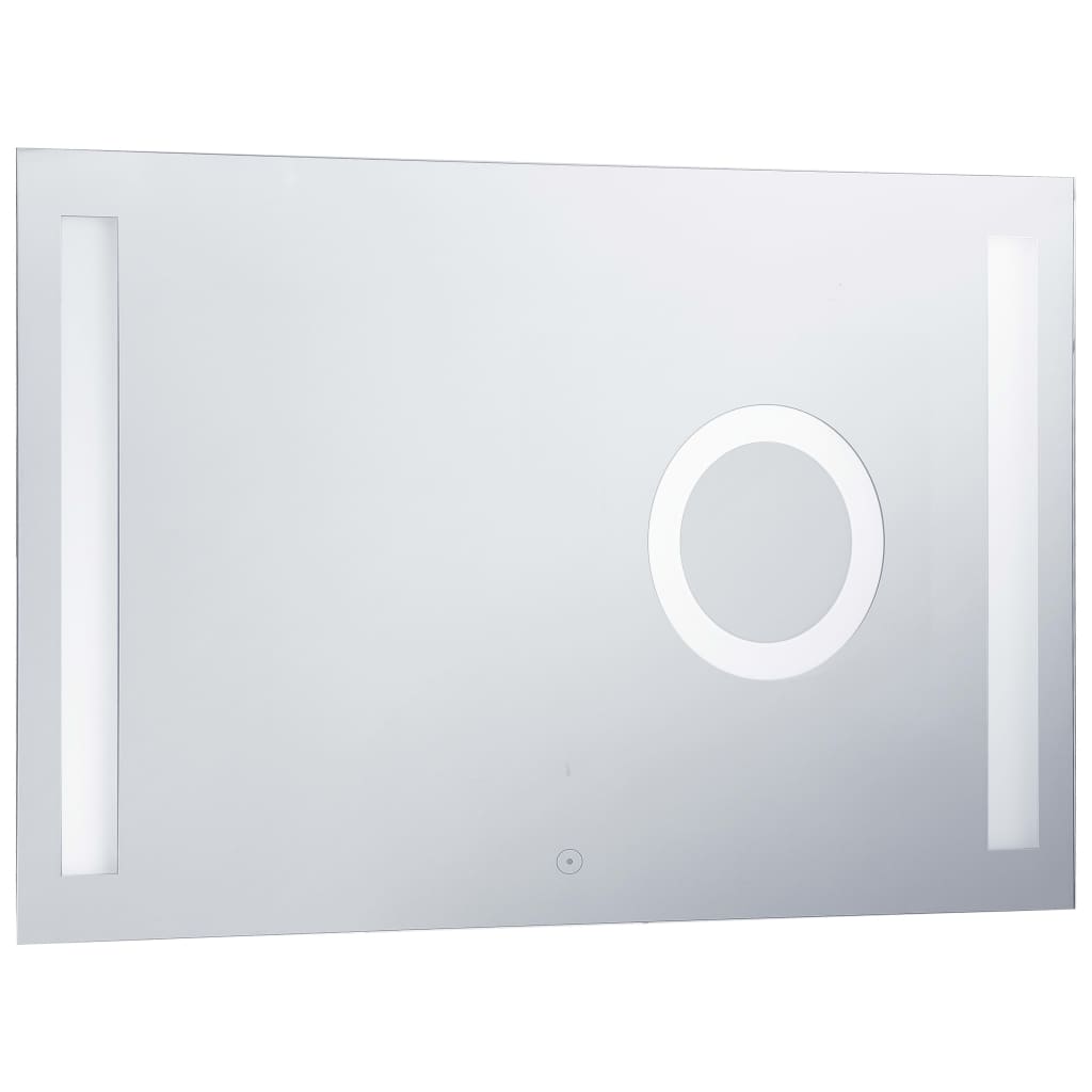 vidaXL Oglindă cu LED de perete de baie, cu senzor tactil, 100x60 cm vidaXL Oglindă cu LED de perete de baie, cu senzor tactil, 100x60 cm