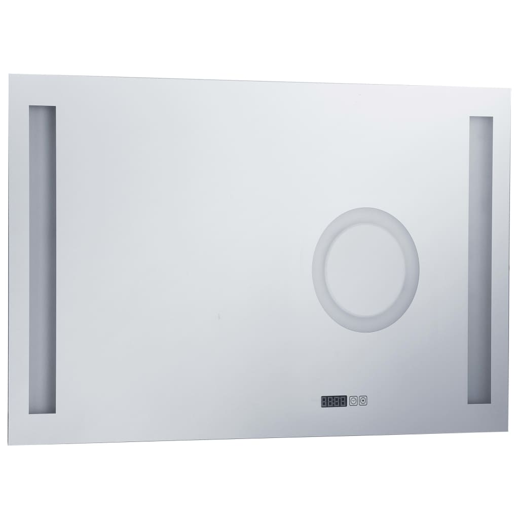 vidaXL Oglindă cu LED de perete de baie, cu senzor tactil, 100x60 cm vidaXL Oglindă cu LED de perete de baie, cu senzor tactil, 100x60 cm
