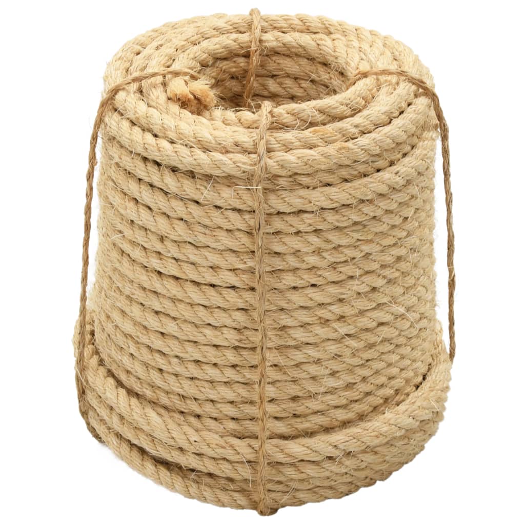 vidaXL Frânghie, 100 m, sisal 100%, 12 mm vidaXL Frânghie, 100 m, sisal 100%, 12 mm