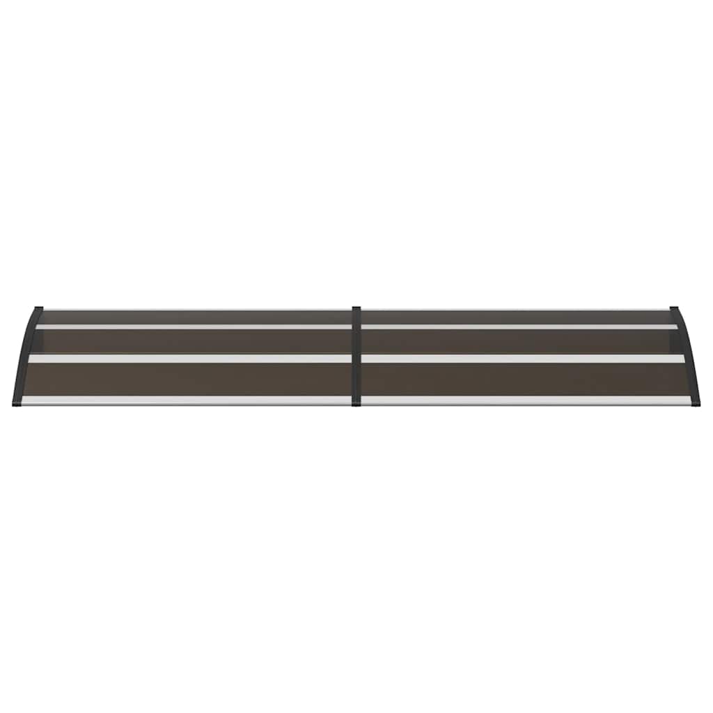 vidaXL Copertină de ușă, negru, 240 x 75 cm, PC vidaXL Copertină de ușă, negru, 240 x 75 cm, PC