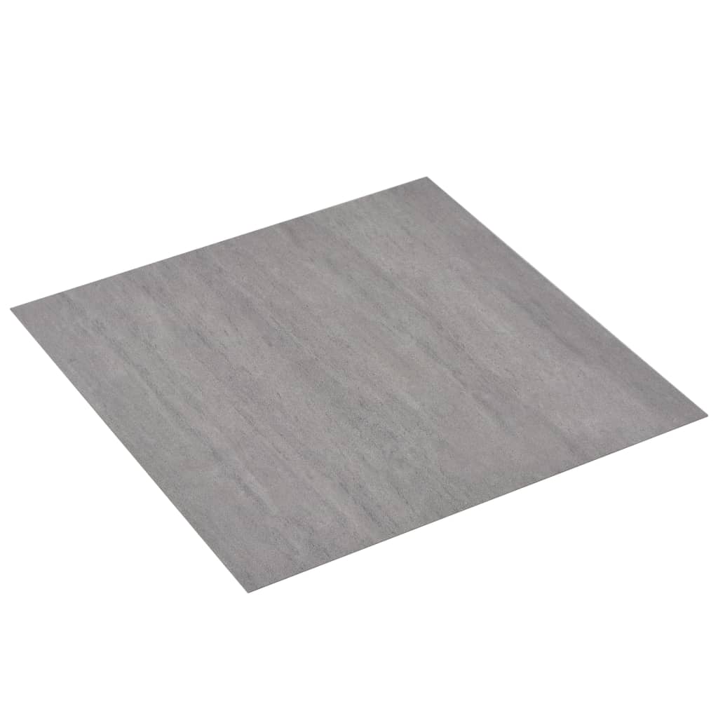 vidaXL Plăci de pardoseală autoadezive, gri punctat, 5,11 m², PVC vidaXL Plăci de pardoseală autoadezive, gri punctat, 5,11 m², PVC