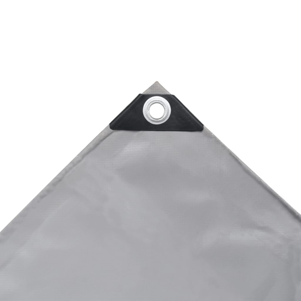 vidaXL Prelată, gri, 1,5 x 6 m, 650 g / m²