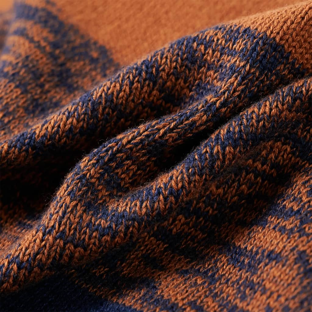 Pulover pentru copii tricotat, multicolor, 92