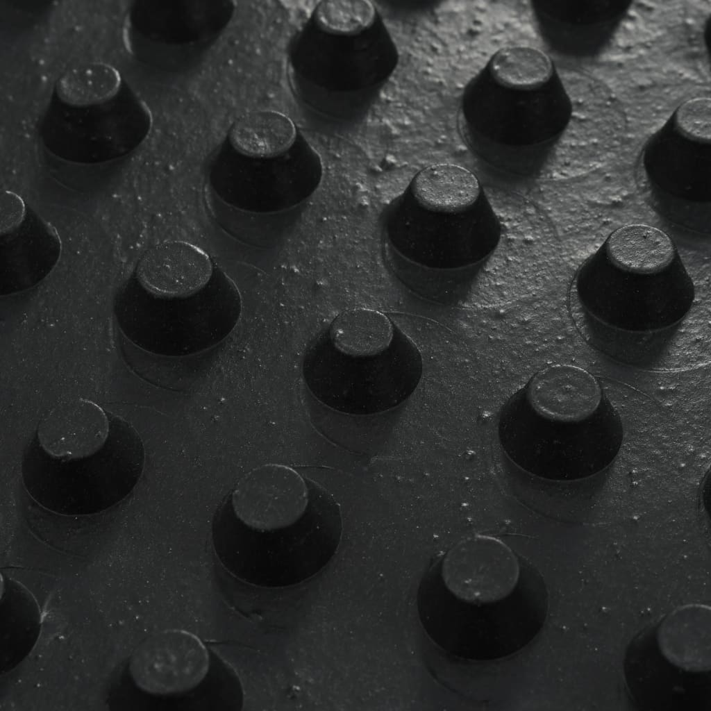 vidaXL Membrană de drenaj cu crampoane 2 buc, 0,5x20 m, HDPE, 400 g/m²