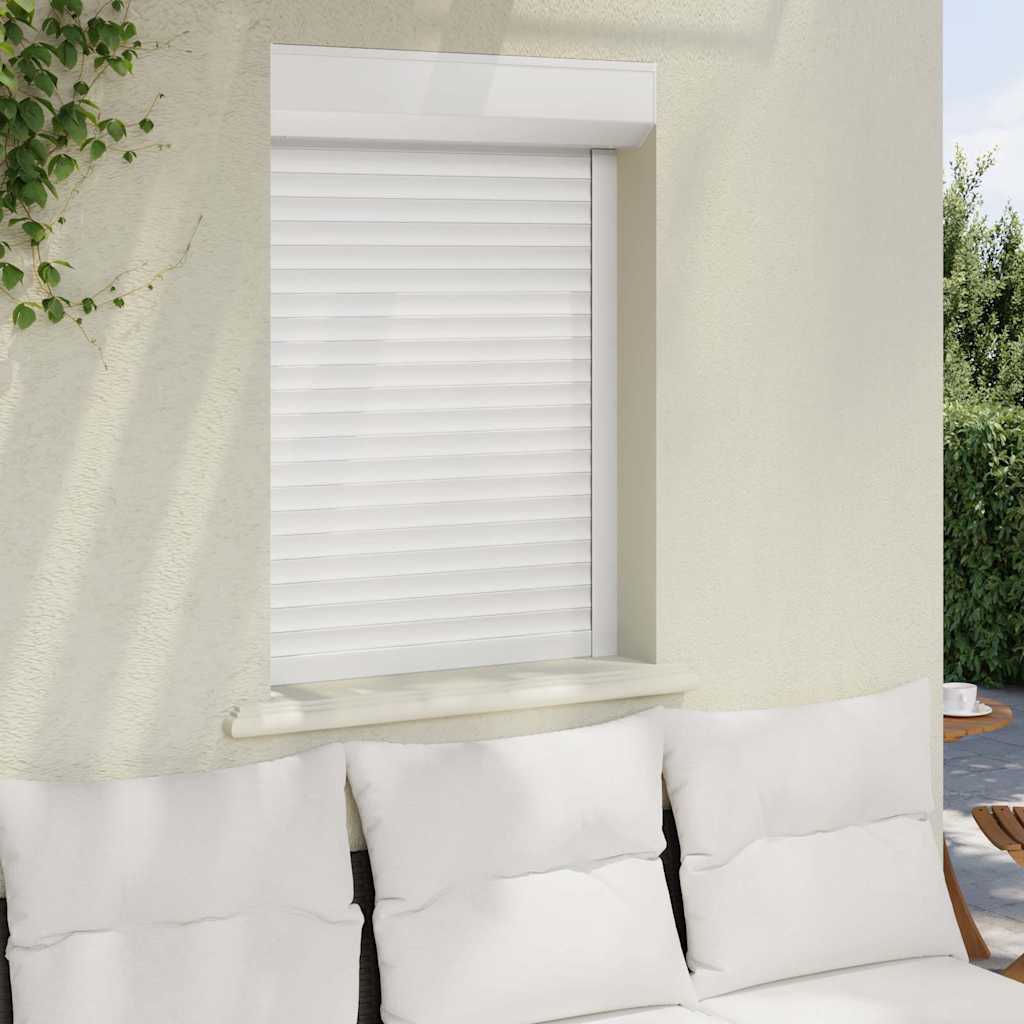 vidaXL Oblon rulant, alb, 70 x 100 cm, aluminiu vidaXL Oblon rulant, alb, 70 x 100 cm, aluminiu